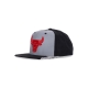 cappellino visiera piatta uomo nba day 5 snapback chibul GREY/BLACK