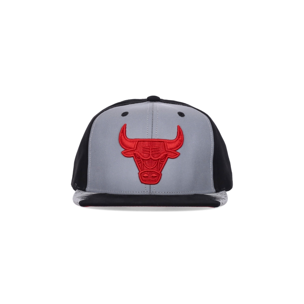 cappellino visiera piatta uomo nba day 5 snapback chibul GREY/BLACK