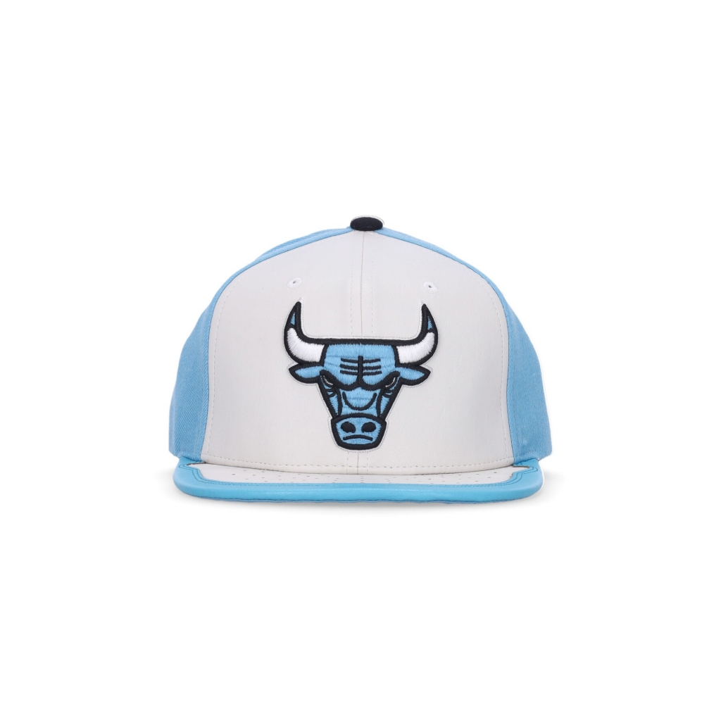 cappellino visiera piatta uomo nba day one snapback chibul WHITE/LIGHT BLUE