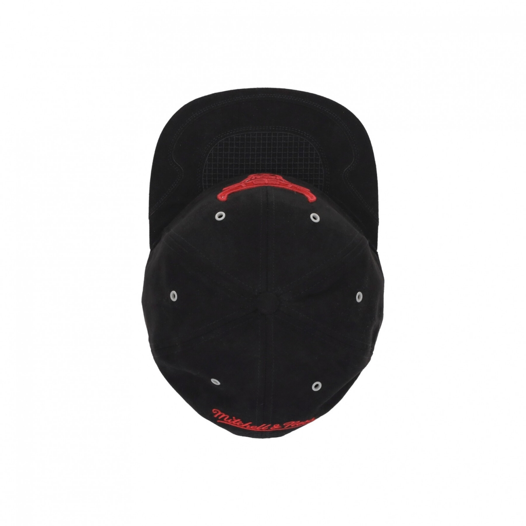 cappellino visiera piatta uomo nba day 4 snapback chibul BLACK/RED