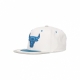 cappellino visiera piatta uomo nba day 4 snapback chibul WHITE/BLUE