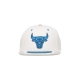 cappellino visiera piatta uomo nba day 4 snapback chibul WHITE/BLUE