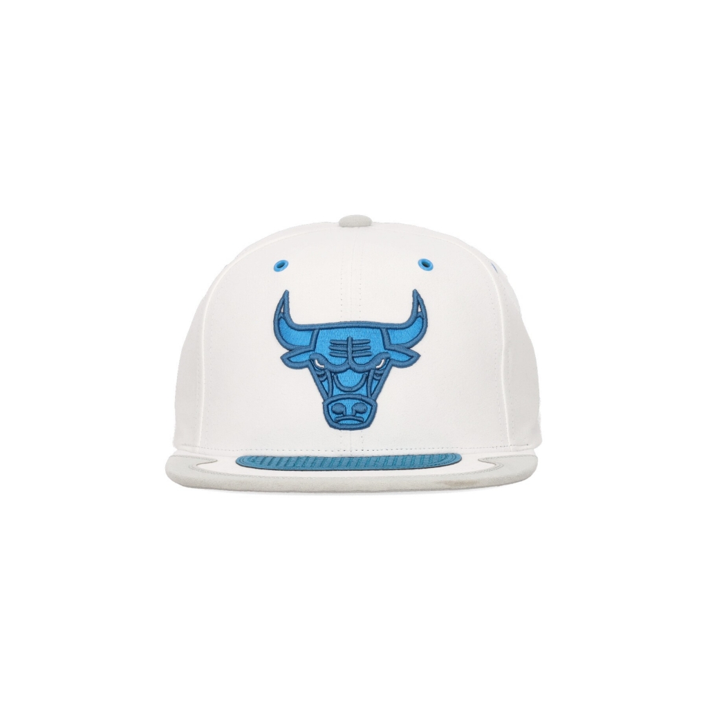 cappellino visiera piatta uomo nba day 4 snapback chibul WHITE/BLUE