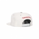 cappellino visiera piatta uomo nba day 4 snapback chibul WHITE