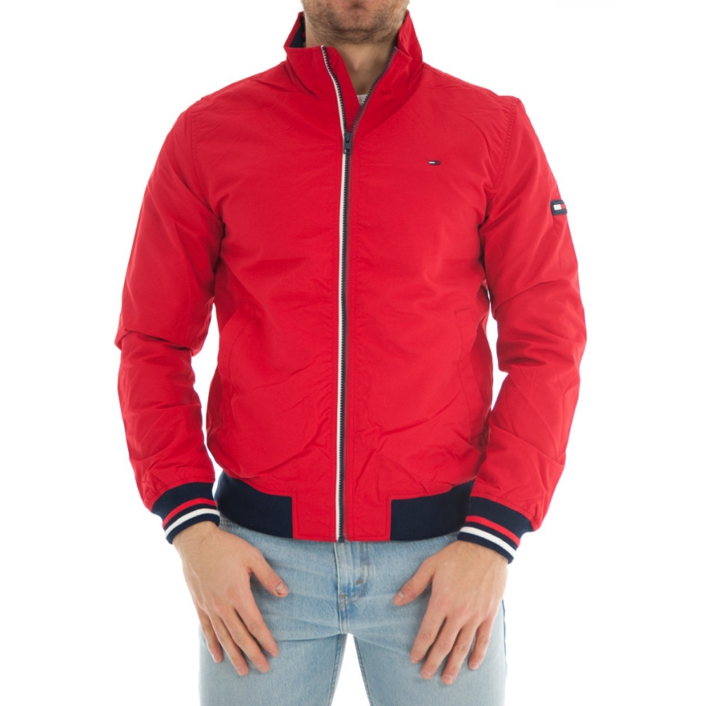 Tommy Hilfiger Jeasn Bomber Classic 683 RACING RED Jacket | Bowdoo.com